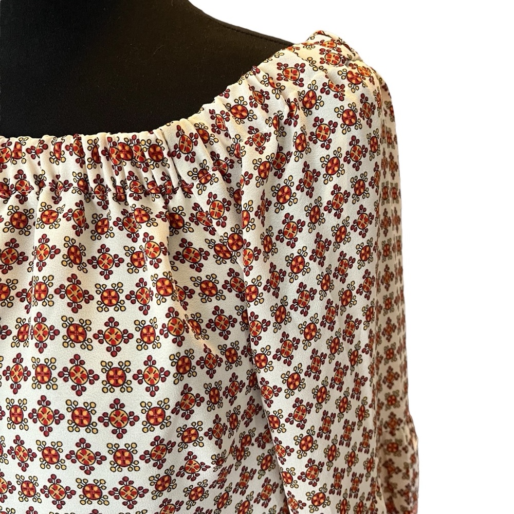 Carolina Belle Montreal retro off shoulder shift dress bell sleeve 2 sma… - Picture 12 of 15